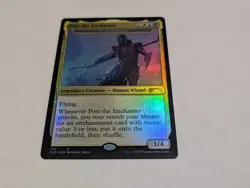 Post the Enchanter Zur the Enchanter Secret Lair Promo Foil Card NM Condition - Image 1