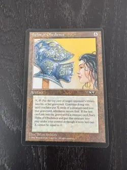 Helm of Obedience - Magic: The Gathering - Alliances - Lightly Played - Image 1
