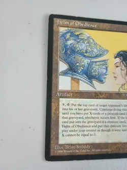 MTG Helm of Obedience Alliances Regular Reserve List Magic The Gathering MP - Image 2