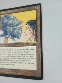 MTG Helm of Obedience Alliances Regular Reserve List Magic The Gathering MP - Image 3