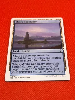 MTG Mystic Sanctuary(White Border) Mystery Booster 2 Regular - Image 2