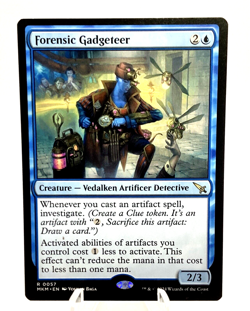 Forensic Gadgeteer 0057- Murders at Karlov Manor Magic Gathering Rare MTG NM/M - Image 3