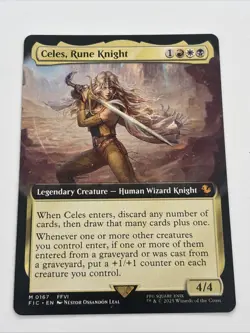 1x Celes, Rune Knight ~ Extended Art NM-Mint, English Commander: Final Fantasy M - Image 1