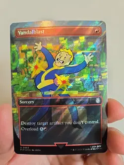 Vandalblast (Borderless) (Surge Foil) Universes Beyond: Fallout Foil - Image 1