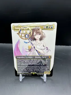 Yuna, Grand Summoner 208 Borderless FINAL FANTASY Magic the Gathering - Image 1