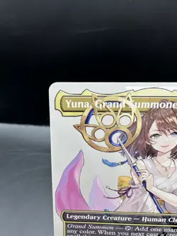 Yuna, Grand Summoner 208 Borderless FINAL FANTASY Magic the Gathering - Image 2