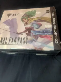 2025 MAGIC THE GATHERING MTG FINAL FANTASY COLLECTOR BOOSTER BOX FACTORY SEALED - Image 1