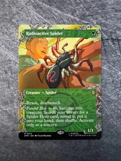Radioactive Spider (Borderless) Marvel's Spider-Man Regular NM - MTG - Image 1