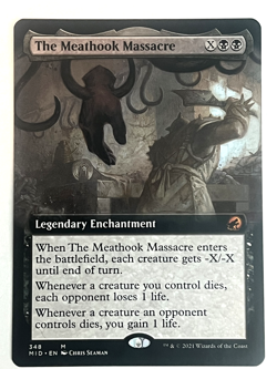 The Meathook Massacre, (Extended Art) - MTG, Innistrad: Midnight Hunt #348 - NM - Image 1