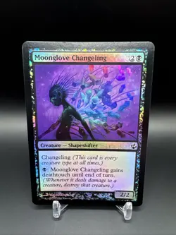 Moonglove Changeling MTG: Morningtide Foil NM Vintage - Image 1