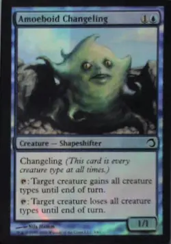 Amoeboid Changeling - Premium Deck Series: Slivers: #3 - Foil Nm R247 - Image 1