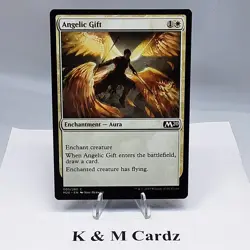 MTG - M20 - Angelic Gift - #005 - Lightly Played - Image 1