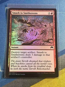 Magic the Gathering MTG Magic Origins SMASH TO SMITHEREENS Foil - Image 1