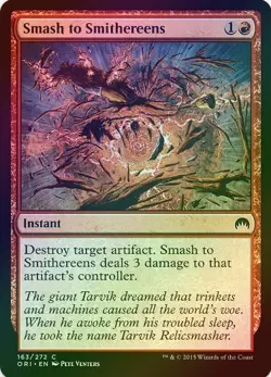 1 x Smash to Smithereens - Foil - Magic Origins - LP - MTG - EOF - Image 1