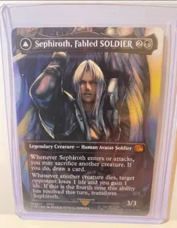 Sephiroth, Fabled SOLDIER (0317) (Borderless) Final Fantasy Regular - Image 2