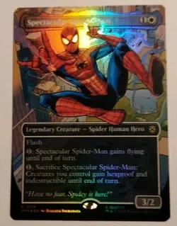 Spectacular Spider-Man (Borderless) Marvel's Spider-Man Foil SPM 0014 - Image 3