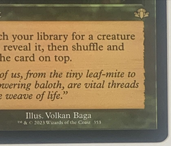 MTG Worldly Tutor Dominaria Remastered 353 Retro Border NON-FOIL, Pack Fresh! - Image 5