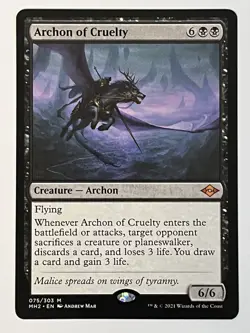 Archon of Cruelty Modern Horizons 2 Non-Foil MTG NM - Image 1
