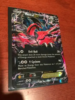 Yveltal EX XY08 Pokemon Card Holo Rare Promo Near Mint / Mint - Image 1