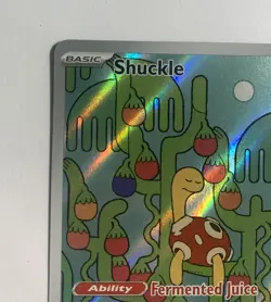 Pokemon TCG Shuckle Full Art Mega Evolutions Illustration Rare 136/132 NM - Image 3