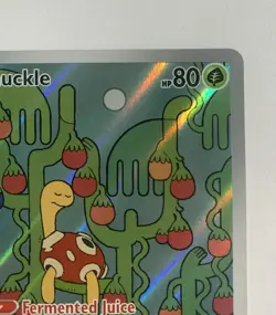 Pokemon TCG Shuckle Full Art Mega Evolutions Illustration Rare 136/132 NM - Image 4