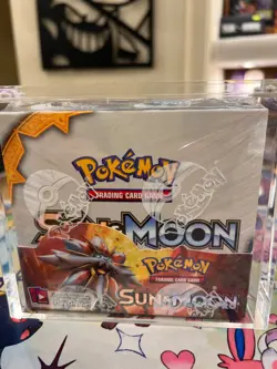 2017 Pokemon Sun & Moon Factory Booster Box Sealed - Image 1