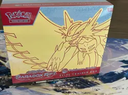 Pokemon Center Paradox Rift (Roaring Moon edition) Elite Trainer Box. Sealed - Image 1
