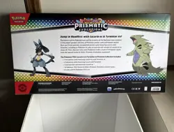 Pokemon Prismatic Evolutions Lucario/Tyranitar EX Prem Collection(FREE SHIPPING) - Image 2