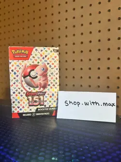 Pokemon TCG Scarlet & Violet 151 Booster Bundle Sealed New (6 packs) - Image 1