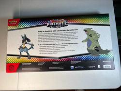 Pokemon Lucario Ex Tyranitar Ex Premium Collection Prismatic Evolution NISB - Image 2