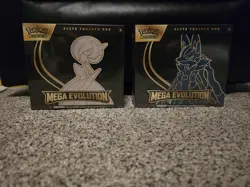 Mega Evolution MEG Elite Trainer Box ETB Set of 2 Lucario & Gardevoir NEW SEALED - Image 1