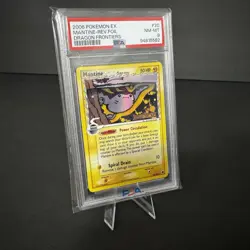 Pokemon Mantine EX Dragon Frontiers Reverse Holo Rare #20 PSA 8 - Image 1