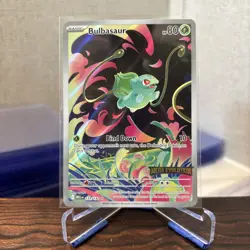 Bulbasaur - Illustration Rare 133/132 STAMPED! - Mega Evolution Pokemon - Image 1