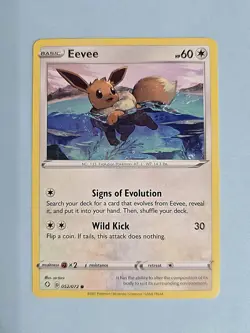 2021 Eevee 52/72 - Shining Fates - NM Pokemon TCG - Image 1