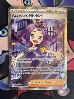 Acerola's Mischief Mega Evolution English 165/132 Pack Fresh MEG EN NM Pokemon - Image 1
