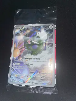 Tornadus -SVP210- Whiteflare-Pokemon Center STAMPED Black Star Promo-SEALED - Image 2