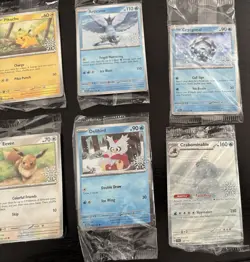 Lot (8) Pokemon 2025 Holiday Calendar Festive Stamped Promos Sealed Complete Set - Image 2