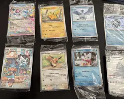 Lot (8) Pokemon 2025 Holiday Calendar Festive Stamped Promos Sealed Complete Set - Image 3