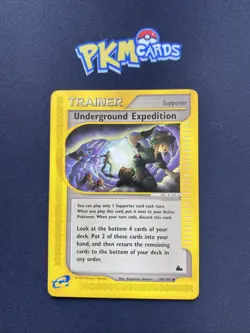 Pokemon TCG Underground Expedition Skyridge 140/144 Regular LP. - Image 1