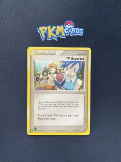 Pokemon TCG TV Reporter EX Dragon 88/97 Regular MP. - Image 1