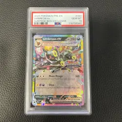 Pokemon TCG Umbreon ex Surprise Box Exclusive PRE 60/131 PSA 10 GEM MINT 💎 - Image 1