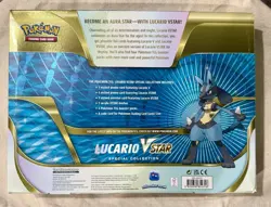 Pokemon Lucario Vstar Premium Collection Box - 6 Booster Packs New Unopened Box 820650851247 - Image 3