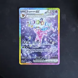 Espeon EX 155/131 Prismatic Evolutions Holo Card English, Near Mint - Image 1