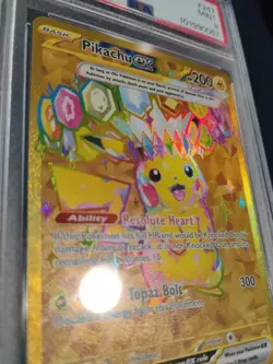 Pokemon TCG Pikachu EX 🔥 Surging Sparks Double Rare Holo Card *MINT - Image 2