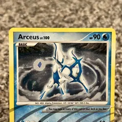 Arceus AR4 Holo - Platinum Arceus Promo Pokemon LP Card - Image 3