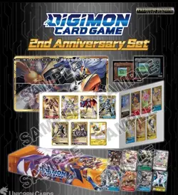 Digimon Card Game - 2nd Anniversary Set [PB-12E] SAME DAY SHIPPED - Image 2