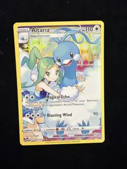 Altaria TG11/TG30 Gallery Full Art Ultra Rare Card Pokemon Silver Tempest Mint - Image 1