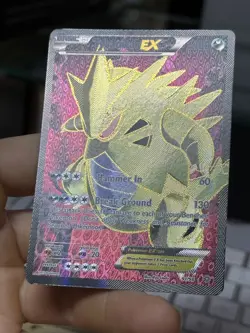 Tyranitar EX 91/98 Ancient Origins 2015 Full Art Holo Rare Pokemon Card TCG - Image 4