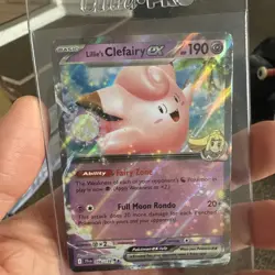 Lillie's Clefairy Ex - 056/159 - Prize Pack Series 7 Stamped Holo Card - Image 1