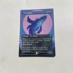 R 0291 Starwinder Triumphant BORDERLESS Edge of Eternities MTG Card EOE - Image 1